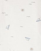 Baby 7-Piece Panda Print Bodysuits & Pants Set, image 4 of 6 slides