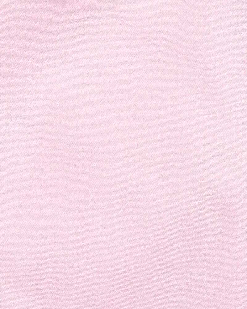 Baby 2-Piece Pointelle Bodysuit & Embroidered Hem Pants Set, image 7 of 7 slides