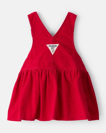 Baby Girl Corduroy Skirtall - Red, 