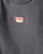 Baby Boy 5-Pack Print Cotton Multipack Bodysuits - Blue/Brown/Green/White, image 2 of 8 slides