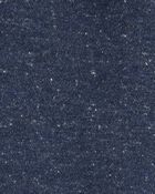 Toddler Boy Marled Zip-Up French Terry Hoodie - Navy, image 2 of 3 slides