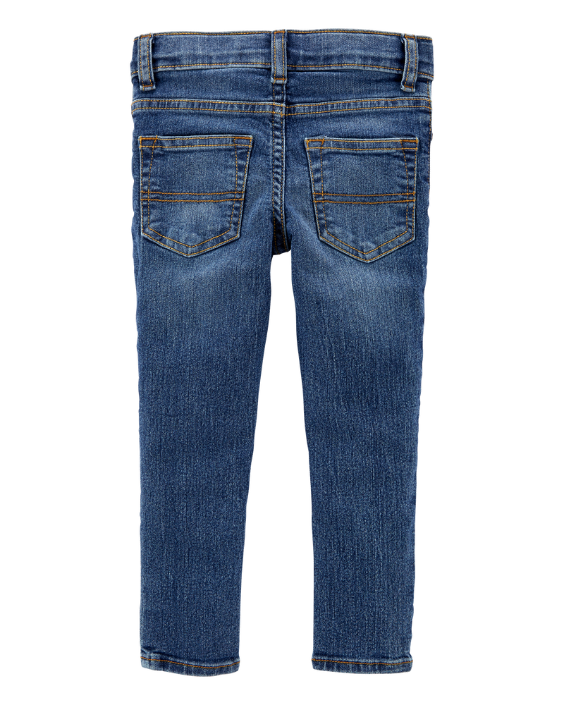 Baby Medium Wash Skinny-Leg Jeans, image 2 of 4 slides