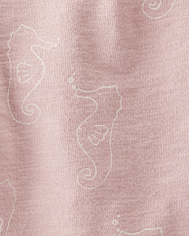 Baby 2-Piece Seahorse-Print Knit Set Made with Organic Cotton, image 4 of 5 slides