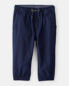 Baby Boy Lined Joggers - Navy, image 1 of 4 slides