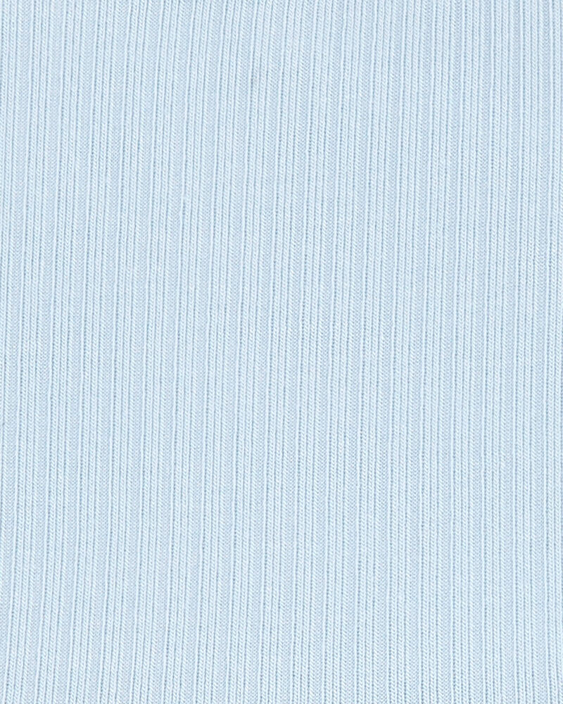 Toddler Solid PurelySoft 2-Piece Pajamas - Blue, image 3 of 5 slides