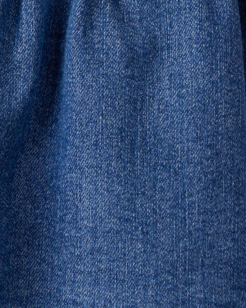 Baby Girl 3-Piece Floral Long-Sleeve Dress Set - Blue, image 4 of 6 slides