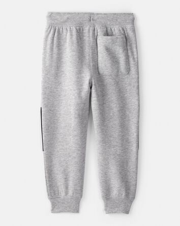 Toddler Boy Fleece Joggers - Grey, 