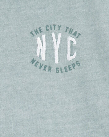 Boys NYC Graphic Tee - Green, 
