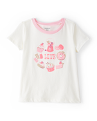 Toddler Sweet Treats Short-Sleeve Graphic Tee - White, image 1 of 3 slides