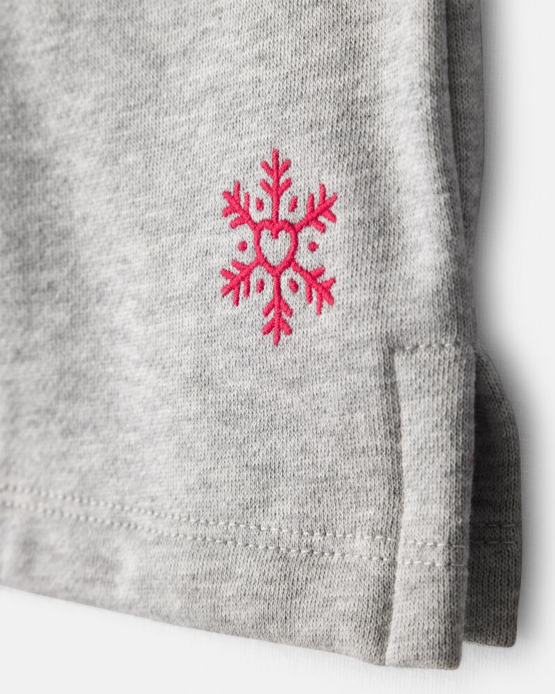 Baby Girl DayDream Fleece Dress - Grey, image 5 of 6 slides