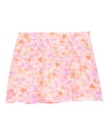 Girls Floral Golf Skort - Pink, 