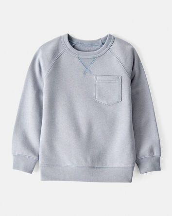 Toddler Boy DayDream Fleece Long-Sleeve Sweatshirt - Grey, 