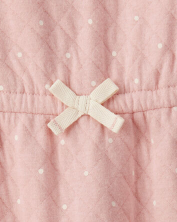 Baby Girl Long-Sleeve Jumpsuit - Pink, 