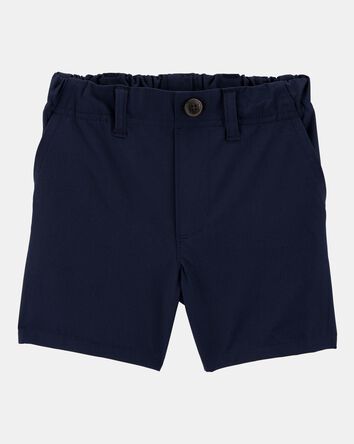 Toddler Boy Active Pull-On Uniform Shorts - Navy, 