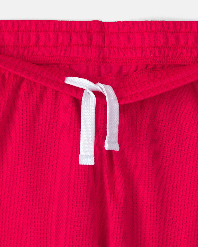 Kids 2-Piece Umbro Canada Soccer Jersey & Short Set - Red/White/Black, image 8 of 14 slides