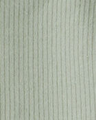 Baby Girl 3-Pack Organic Cotton Rib Bodysuits, image 3 of 6 slides