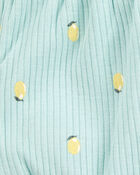 Baby 7-Piece Lemon Short-Sleeve Bodysuits & Shorts Set, image 9 of 10 slides