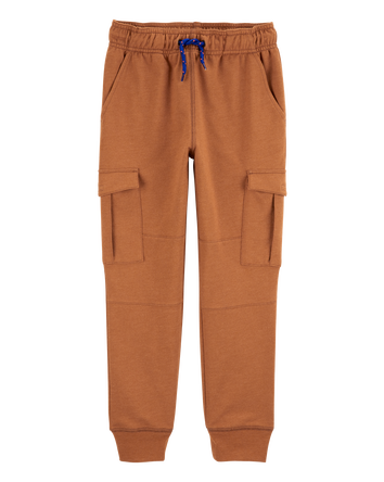 Kid Pull-On Knit Cargo Pants, 