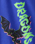 Toddler Boy How To Train Your Dragon Outfit Set - Blue, image 5 of 5 slides