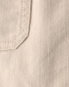 Baby Boy 2-Piece Button-Down Bodysuit & Short Set - White/Brown, image 8 of 8 slides