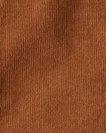 Girls Western Corduroy Skirt - Brown, 