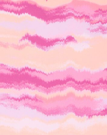 Kid Tie-Dye Print Sleeveless Tank - Pink, 