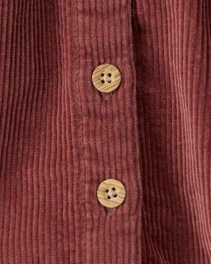 Toddler Girl Organic Cotton Corduroy Skirt, image 5 of 6 slides