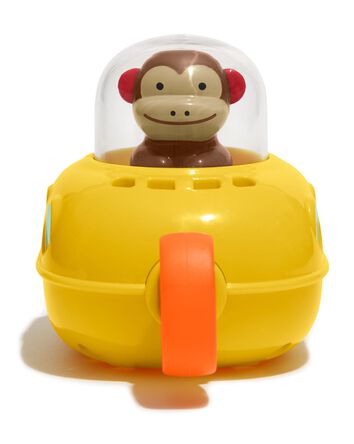 ZOO&reg; Pull & Go Submarine Baby Bath Toy - Monkey, 