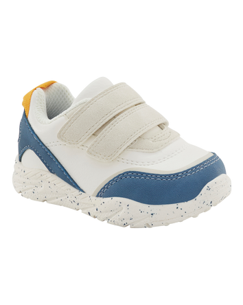 Baby  Every Step&reg; First Walker Fashion Sneakers - White/Blue, 