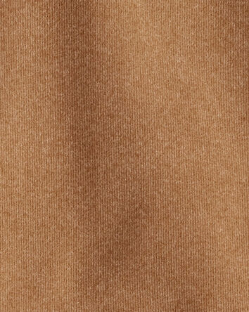 Toddler Boy Long-Sleeve Quarter-Zip Pullover Sweatshirt - Brown, 