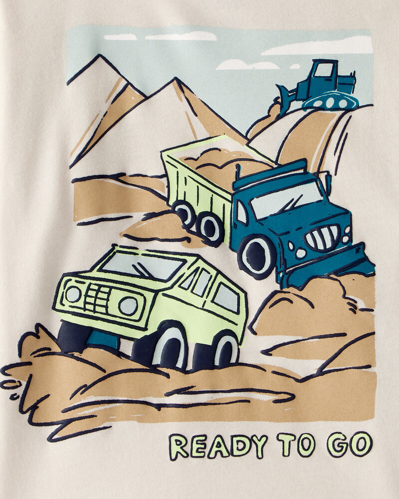 Toddler Boy Graphic Tee - Tan, image 4 of 5 slides