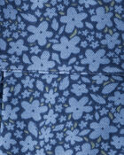 Girls 2-Piece Cherry Embroidered Top & Pleated Skort Set - Ivory/Navy, image 6 of 6 slides