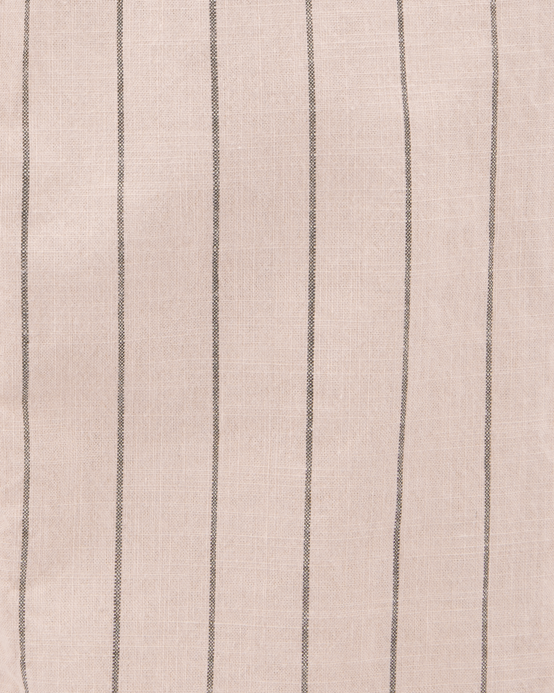 Baby 2-Piece Desert Lizard Graphic Tee & Striped Pants Set - Ivory/Tan, image 7 of 7 slides