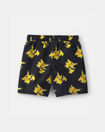 Boys Pok&eacute;mon Swim Trunks - Black/Yellow, 