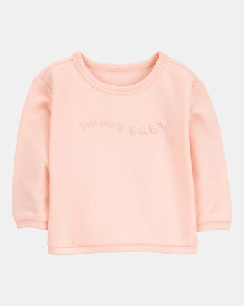 Baby 3-Piece French Terry Mix-and-Match Outfit Set - Pink, 