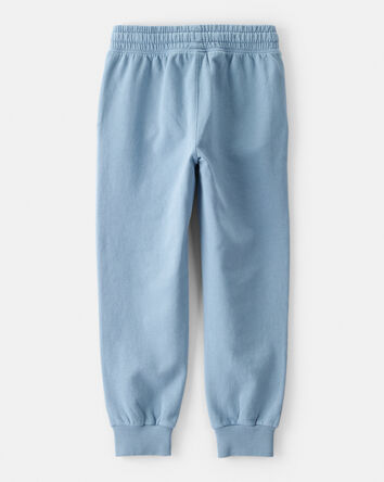 Boys French Terry Active Joggers - Blue, 