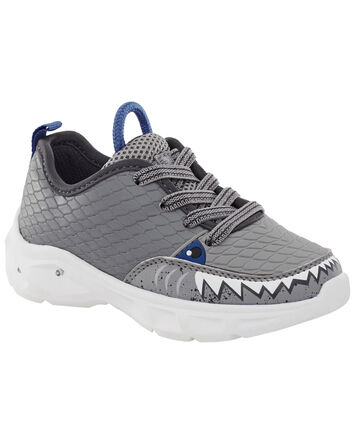 Toddler Shark Light-Up Sneakers, 