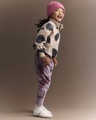 Toddler Boy Quarter-Zip Sweatshirt with Shapes - Khaki, image 5 of 6 slides