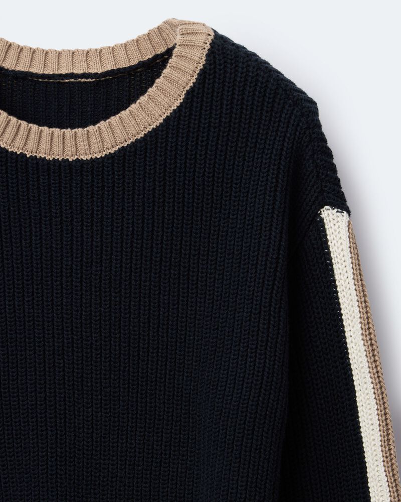 Toddler Pullover Sweater - Black, image 9 of 9 slides