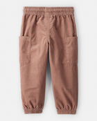 Baby Boy Corduroy Joggers - Brown, image 2 of 5 slides