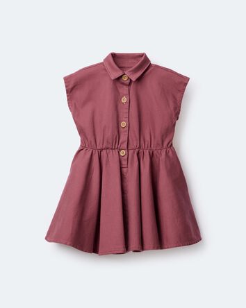 Toddler Girl Avenue Twirl&trade; Dress - Burgundy, 