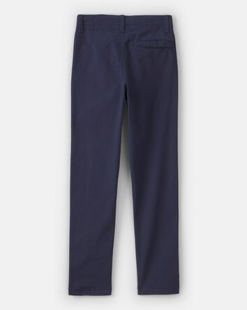 Boys Slim Fit Tapered Chino Pants, 