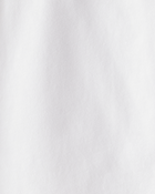 Baby Scalloped Collar Long-Sleeve Bodysuit - White, image 3 of 4 slides