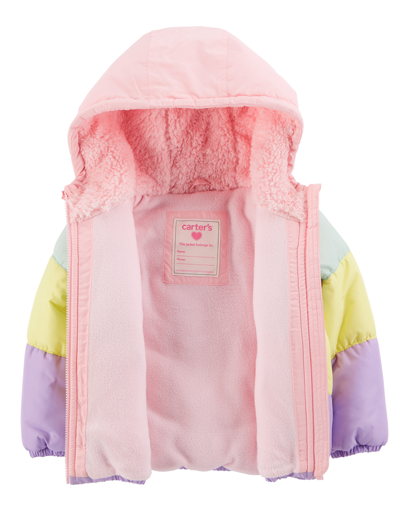Baby 2-Piece Rainbow Snowsuit Set, image 3 of 5 slides