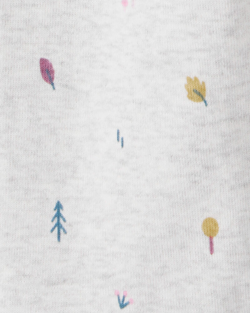 Baby Girl 2-Pack Organic Cotton Grow-With-Me Joggers, image 5 of 6 slides