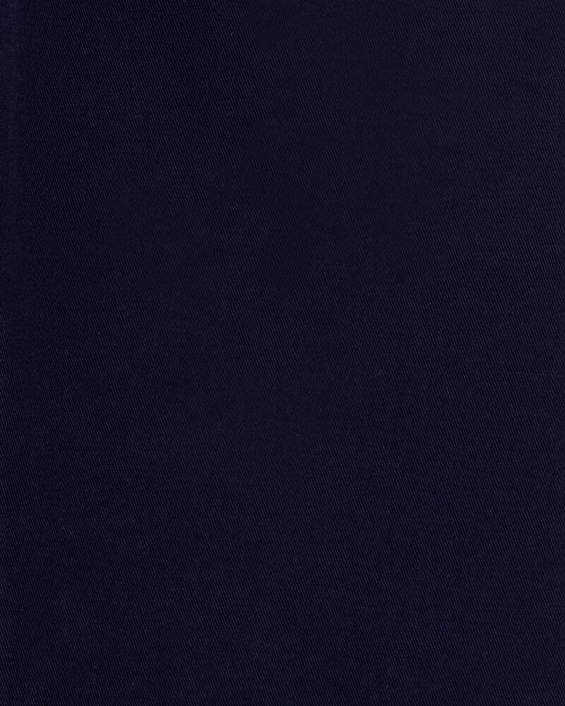 Kid 2-Pack Slim Tapered Chino Pants - Navy, image 2 of 4 slides