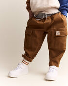 Toddler Boy Cargo Pant - Cinnamon, image 4 of 7 slides