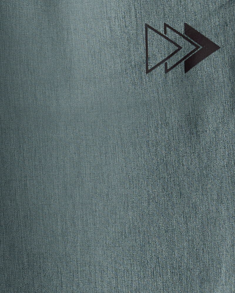 Boys 2-Piece Active Windbreaker & Jogger Set - Green, image 6 of 6 slides