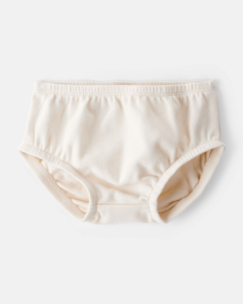 Baby Girl 2-Piece Floral Motif Sherpa Long-Sleeve Dress Set - White/Pink, image 6 of 7 slides