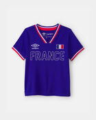 Toddler Umbro France Soccer Jersey - Blue, image 1 of 5 slides